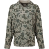 Custom Womens Coldfront+ KC Print Hooded Sweatshirt Volcanic Ash
