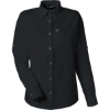 Custom Womens Tide Point Long Sleeve Shirt Black