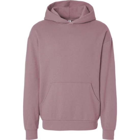 Custom Unisex Avenue Midweight Hooded Sweatshirt Orchid