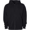 Custom Unisex Avenue Midweight Full-Zip Hooded Sweatshirt Black