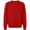 Custom Unisex Heavyweight Crewneck Sweatshirt Red