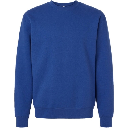Custom Unisex Heavyweight Crewneck Sweatshirt Royal