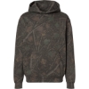 Custom Unisex Boulevard Heavyweight Hooded Sweatshirt Darkwood Tree Camo