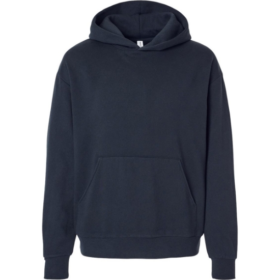 Custom Unisex Boulevard Heavyweight Hooded Sweatshirt Navy