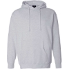 Custom Unisex Heavyweight Hooded Sweatshirt Grey Heather