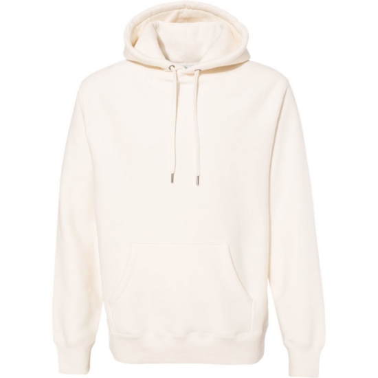 Custom Unisex Legend Premium Heavyweight Cross-Grain Hooded Sweatshirt Bone