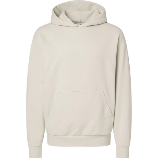 Custom Lux Heavyweight Modal Hooded Sweatshirt Ivory