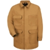 Custom Mens Blended Duck Chore Coat Brown Duck