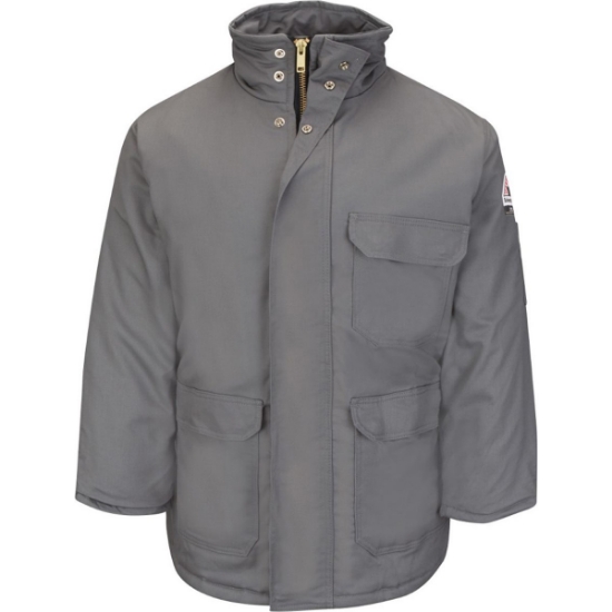 Custom Mens Deluxe Parka - EXCEL FR® ComforTouch Grey