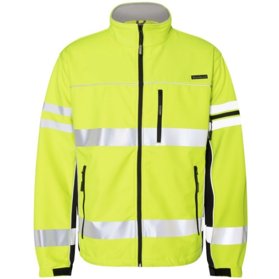Custom Unisex Premium Black Series® Class 3 Soft Shell Jacket Lime
