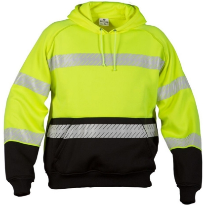 Custom Unisex Premium Black Series® Pull Over Hooded Sweatshirt Lime
