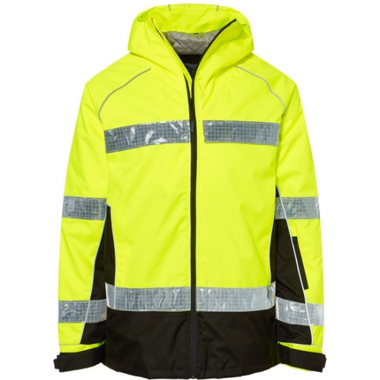 Custom Unisex Premium Brilliant Series® Class 3 Pro Parka Lime