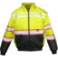 Custom Unisex Economy Contrast Class 3 Bomber Jacket Lime