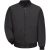 Custom Mens Solid Team Jacket Black