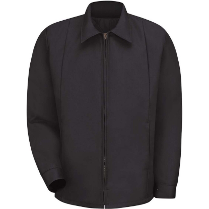 Custom Mens Tall Perma-Lined Panel Jacket Black