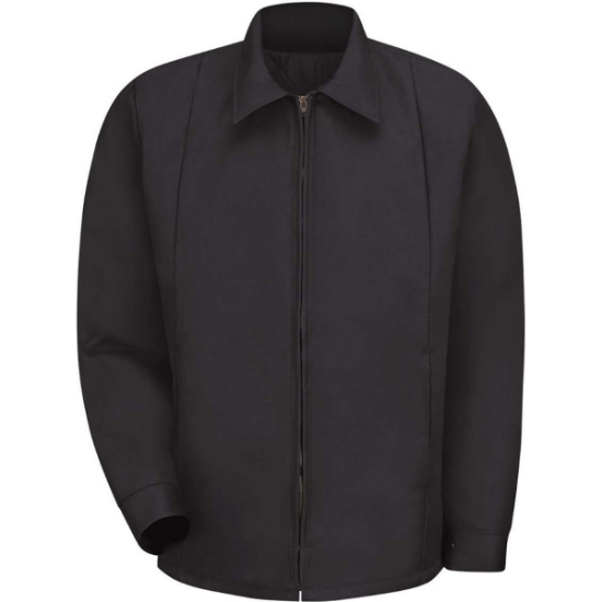 Custom Mens Tall Perma-Lined Panel Jacket Black