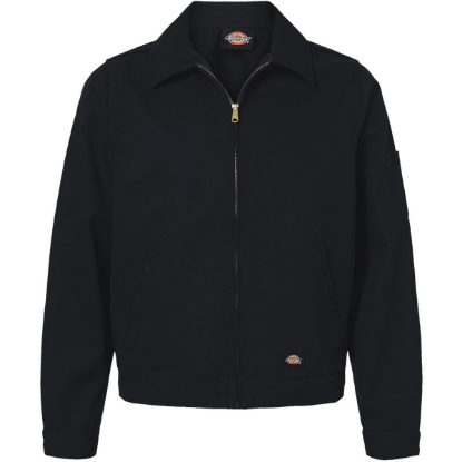 Custom Mens Unlined Industrial Eisenhower Jacket Black