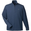 Custom Mens Saltwater Quarter-Zip Pullover Deep Bay