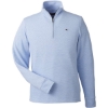 Custom Mens Saltwater Quarter-Zip Pullover Jake Blue