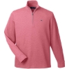 Custom Mens Saltwater Quarter-Zip Pullover Sailors Red