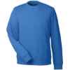 Custom Mens Garment-Dyed Crewneck Sweatshirt Kingfisher