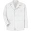 Custom Unisex Tall Lapel Counter Coat White