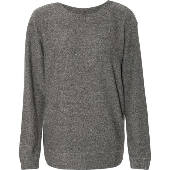 Custom Women’s Cozy Crewneck Pullover Grey