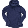 Custom Womens Cuddle Cowlneck Pullover Navy Heather