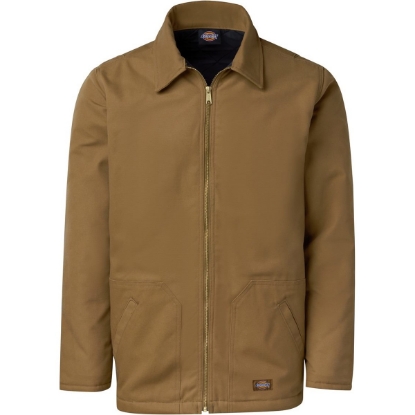 Custom Mens Duck Chore Coat Brown Duck