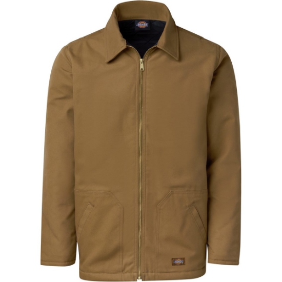 Custom Mens Duck Chore Coat Brown Duck