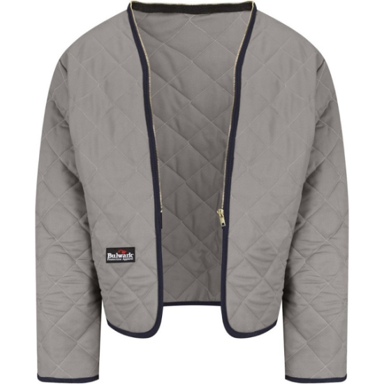 Custom Mens Flame Resistant Zip-In Zip-Out Modaquilt Liner GY-Grey