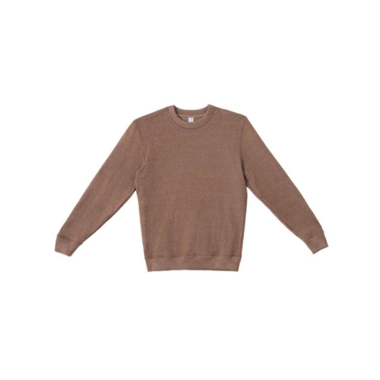 Custom Unisex Nantucket Crewneck Sweatshirt Terra Brown