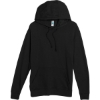 Custom Unisex French Terry Hooded Sweatshirt Black