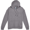 Custom Unisex French Terry Hooded Sweatshirt Heather Graphite