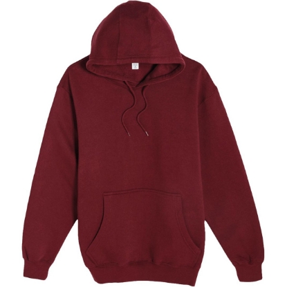 Custom Unisex Premium Hooded Sweatshirt Burgundy