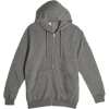 Custom Unisex Premium Full-Zip Hooded Sweatshirt Charcoal Heather