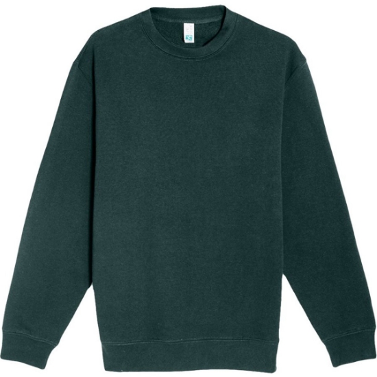 Custom Unisex Premium Crewneck Sweatshirt Sport Green