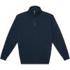 Custom Unisex Premium Quarter-Zip Pullover Navy
