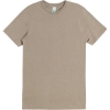 Custom Unisex Deluxe CVC T-Shirt Brown Heather