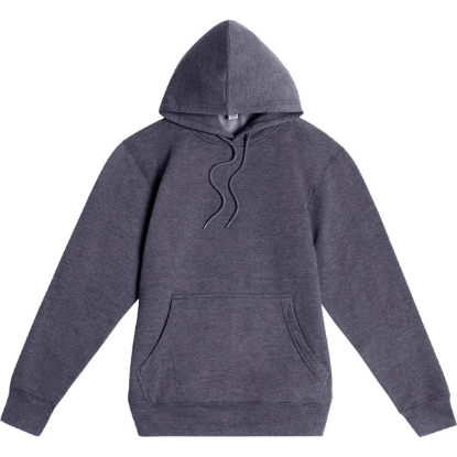 Custom Unisex Future Hooded Sweatshirt Heather Charcoal