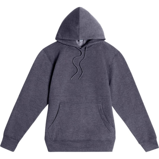Custom Unisex Future Hooded Sweatshirt Heather Charcoal