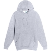 Custom Unisex Heavyweight Hooded Sweatshirt Heather Grey