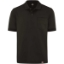 Custom Mens Performance Short Sleeve Work Shirt With Pocket Black