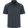 Custom Unisex Team Performance Short Sleeve Work Shirt Dark Navy/ Smoke