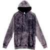 Custom Unisex Vintage Raglan Hooded Sweatshirt Cloud Black