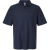 Custom Mens Tall Maverick CVC Pique Polo Dark Navy