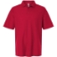 Custom Mens Tall Maverick CVC Pique Polo Red