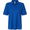 Custom Womens Maverick CVC Pique Polo True Royal