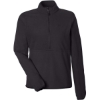 Custom Womens Rocklin Half-Zip Jacket Black