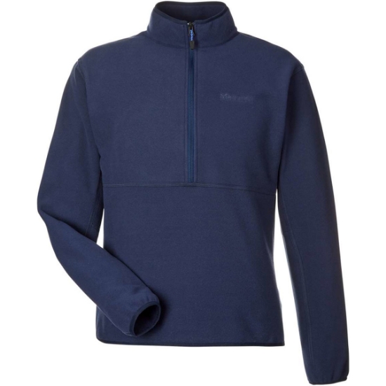 Custom Mens Rocklin Half-Zip Jacket Arctic Navy